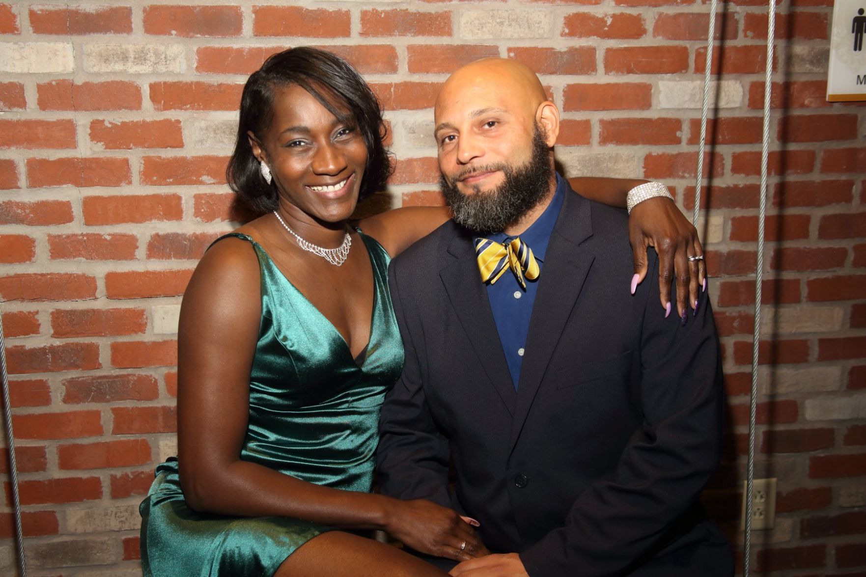 Tamika and Mitchell Holmes